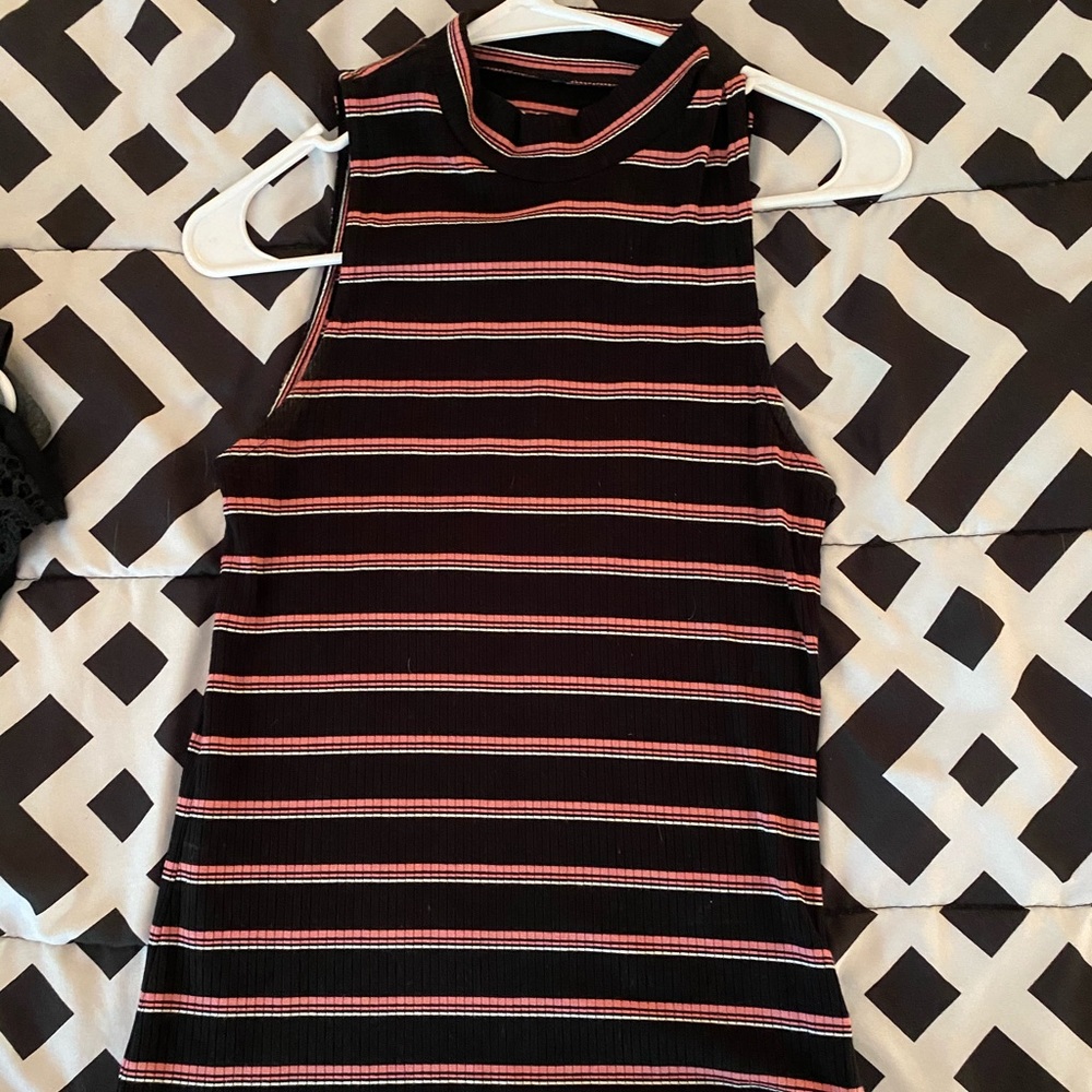Aero high neck Tank top